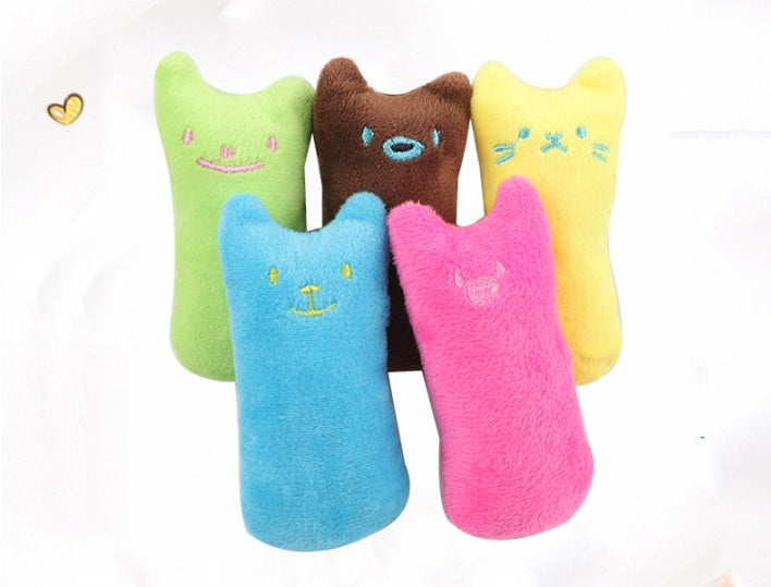 Catnip Cat Toys Pillow Interactive