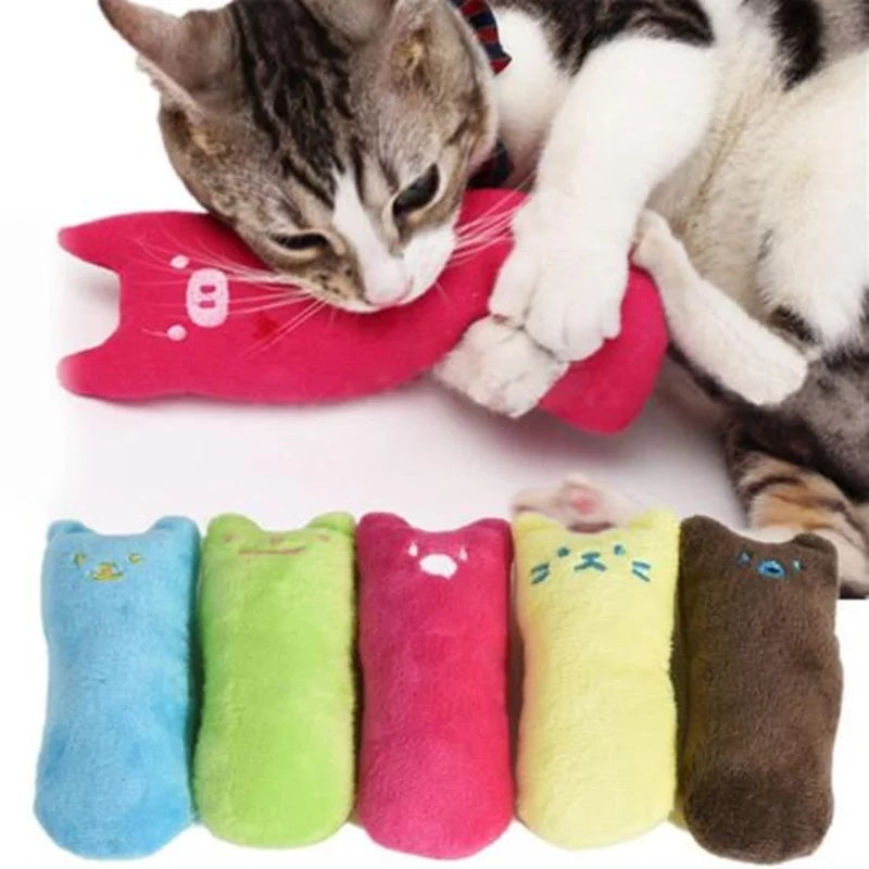 Catnip Cat Toys Pillow Interactive