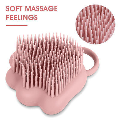 Soft Silicone Pet Grooming Brush