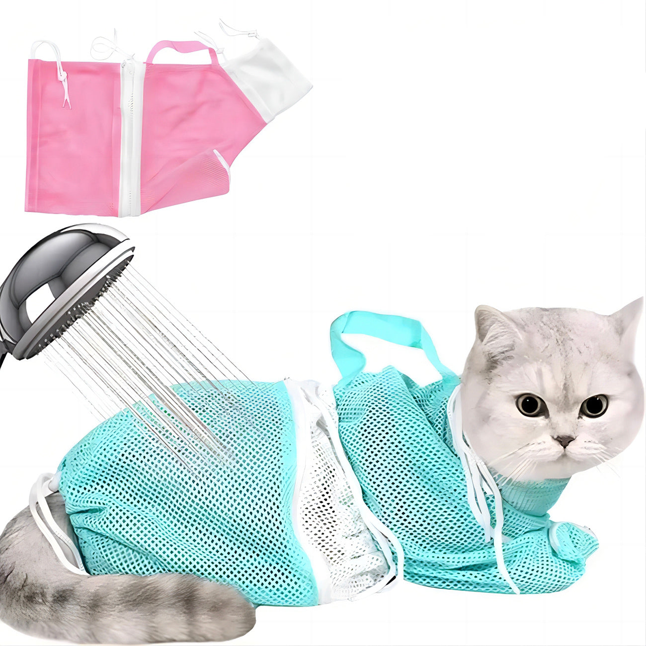 Cat Grooming Shower Bag